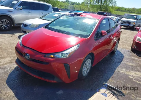 2020 Toyota Prius Le from USA, damaged, VIN JTDKARFUXL3114644